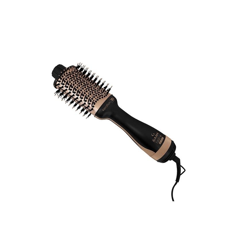 Escova Modeladora Gama Keration 3D Bivolt em Oferta na Shopee