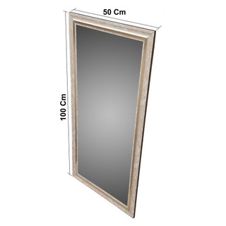 Espelho Grande Decorativo Com Moldura 50x100 Cm em Oferta na Shopee