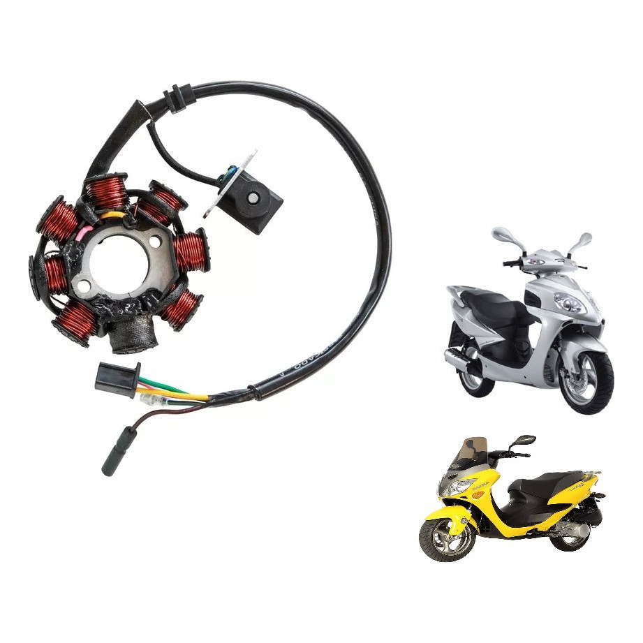 Estator Magneto 8 Bobinas Sundown Future 125 Laser 150