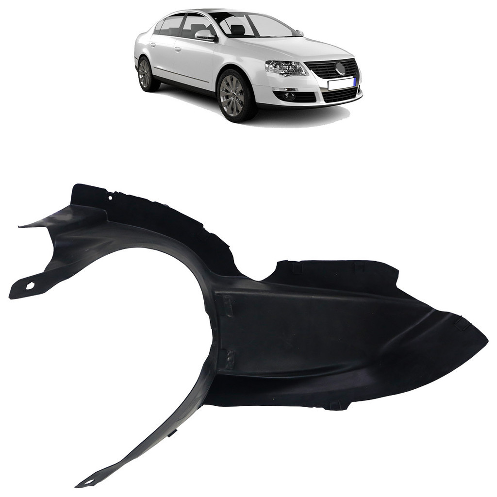 Parabarro Dianteiro Passat 2006 2007 2008 2009 2010 Preto Sem Grampos Presilhas em Oferta na Shopee