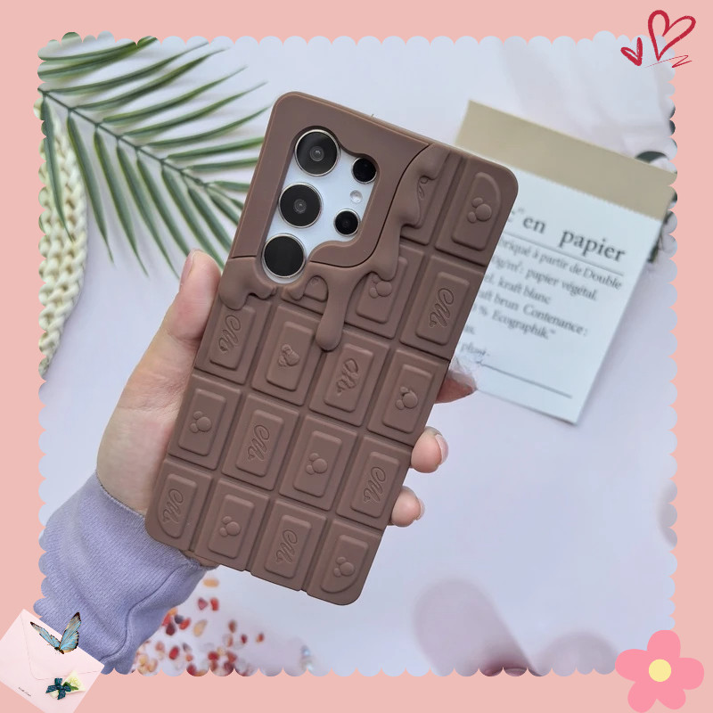 Para Galaxy S25 Ultra S24 S23 Plus FE A13 A14 A15 A16 A55 A54 A52 A35 A25 A34 A51 A32 Bonito Desenho Animado 3D Derreter em Oferta na Shopee