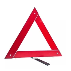 Triangulo De Sinalizacao Vermelho Alerta Seguranca Atencao Sinalizador Carro Automotivo