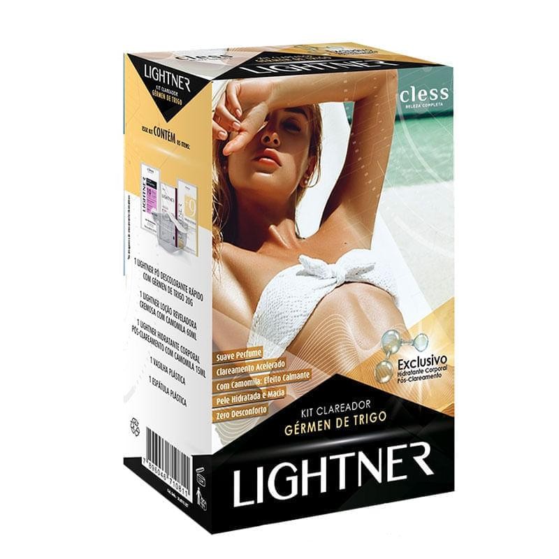 Kit Clareador Descolorante Lightner Pó Gérmen de Trigo em Oferta na Shopee