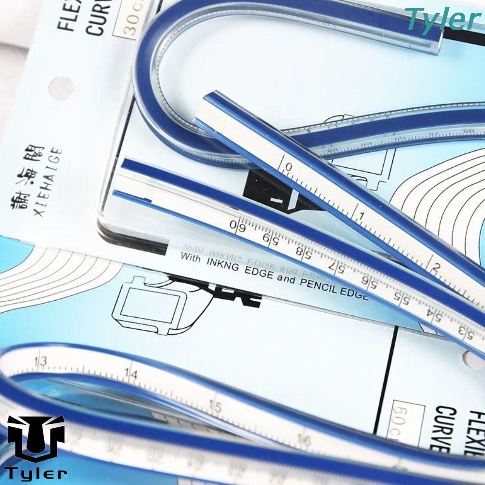 Régua Em Forma De Cobra TYLER , Curva Flexível De Plástico Dobrável De 30 Cm 40 50 60 em Oferta na Shopee