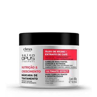 Salon Opus Máscara de Tratamento  Nutrição & Crescimento 400g em Oferta na Shopee