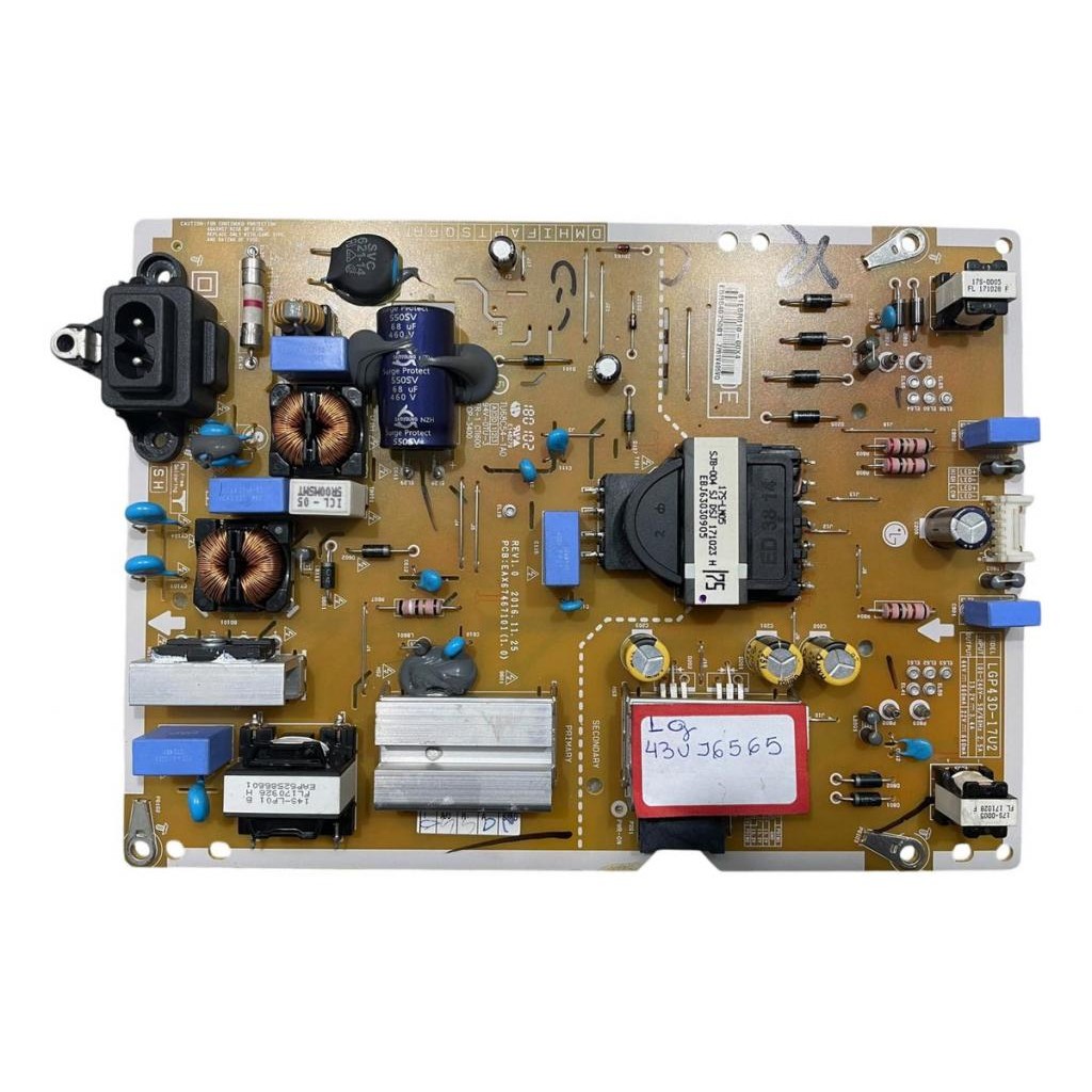 Placa Fonte Tv LG 43uj6565 Ebr84075001
