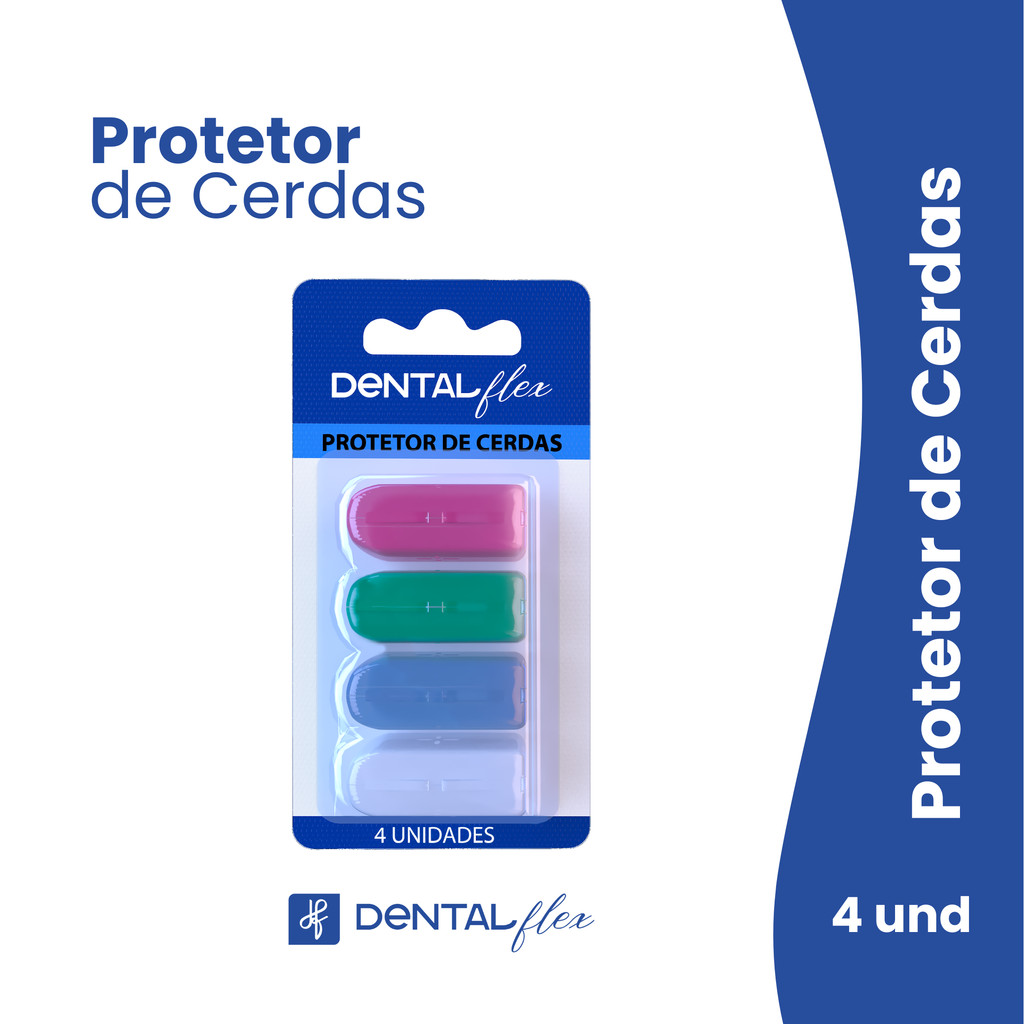 Protetor de Cerdas DentalFlex Econômico Compacto e Funcional