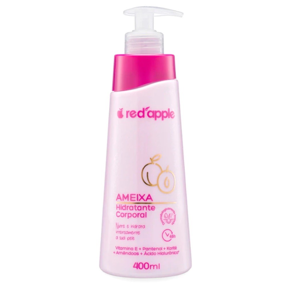 Hidratante Corporal Red Apple Ameixa 400ml - Red Apple