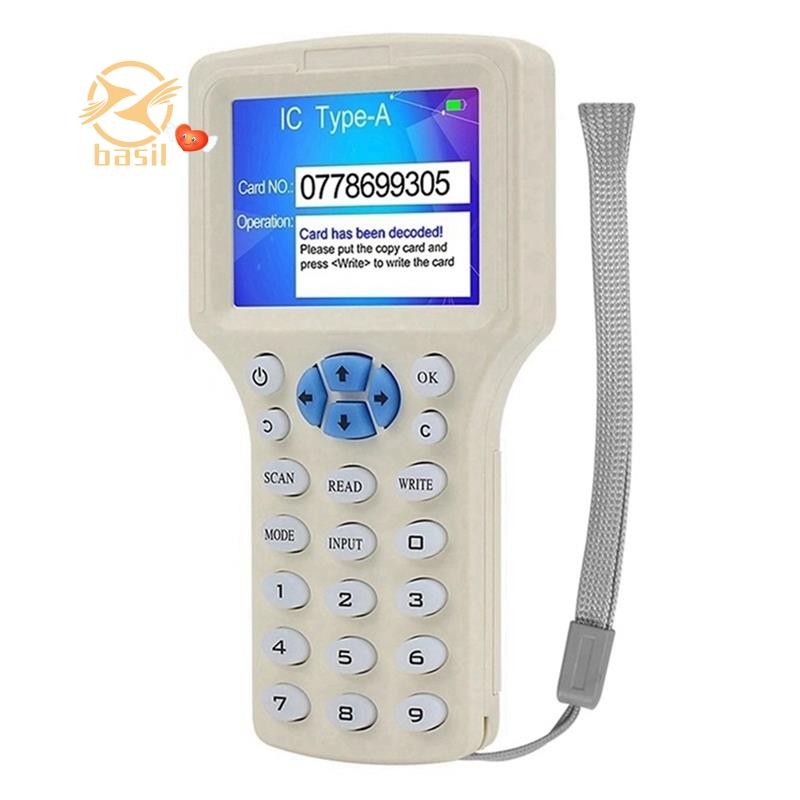 💡Leitor De Cartão Inteligente RFID , Duplicador 125K , 13.56MHz , IC/ID , Gravador De Chave , Programador Réplica
