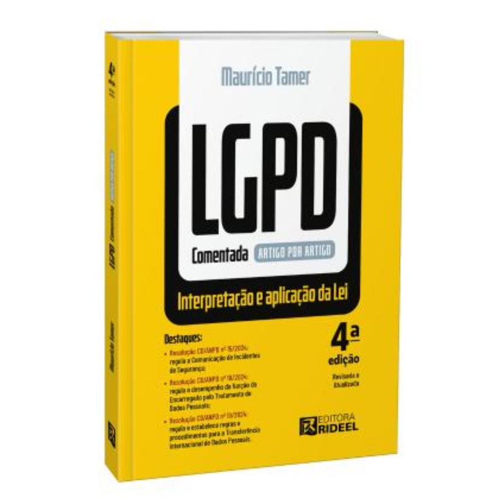 LGPD - Comentada artigo por artigo em Oferta na Shopee
