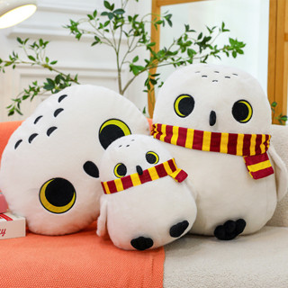 JAMXUN 45 Cm Bonito Heidewei Brinquedo De Pelúcia Harry Potter Mesmo Estilo Hedwig Boneca Divertida Coruja Travesseiro D em Oferta na Shopee