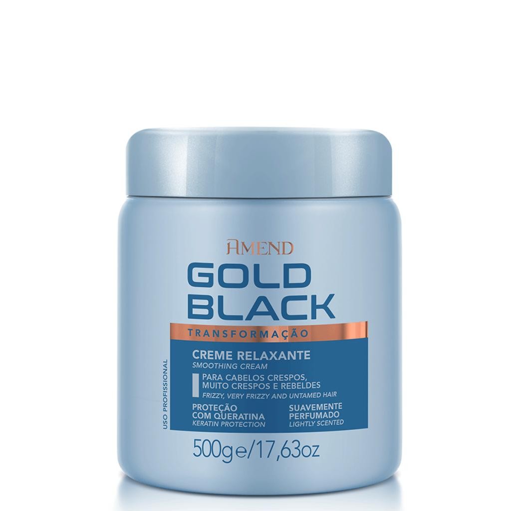 Creme Relaxante Gold Black Amend 500g