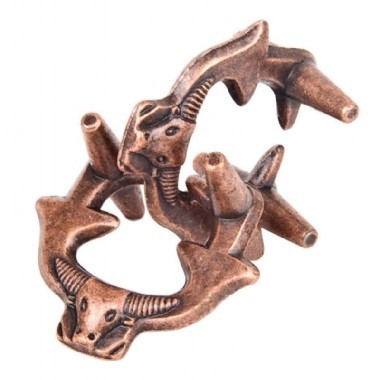 Desafio de metal importado [M625] Chifre 2 peças