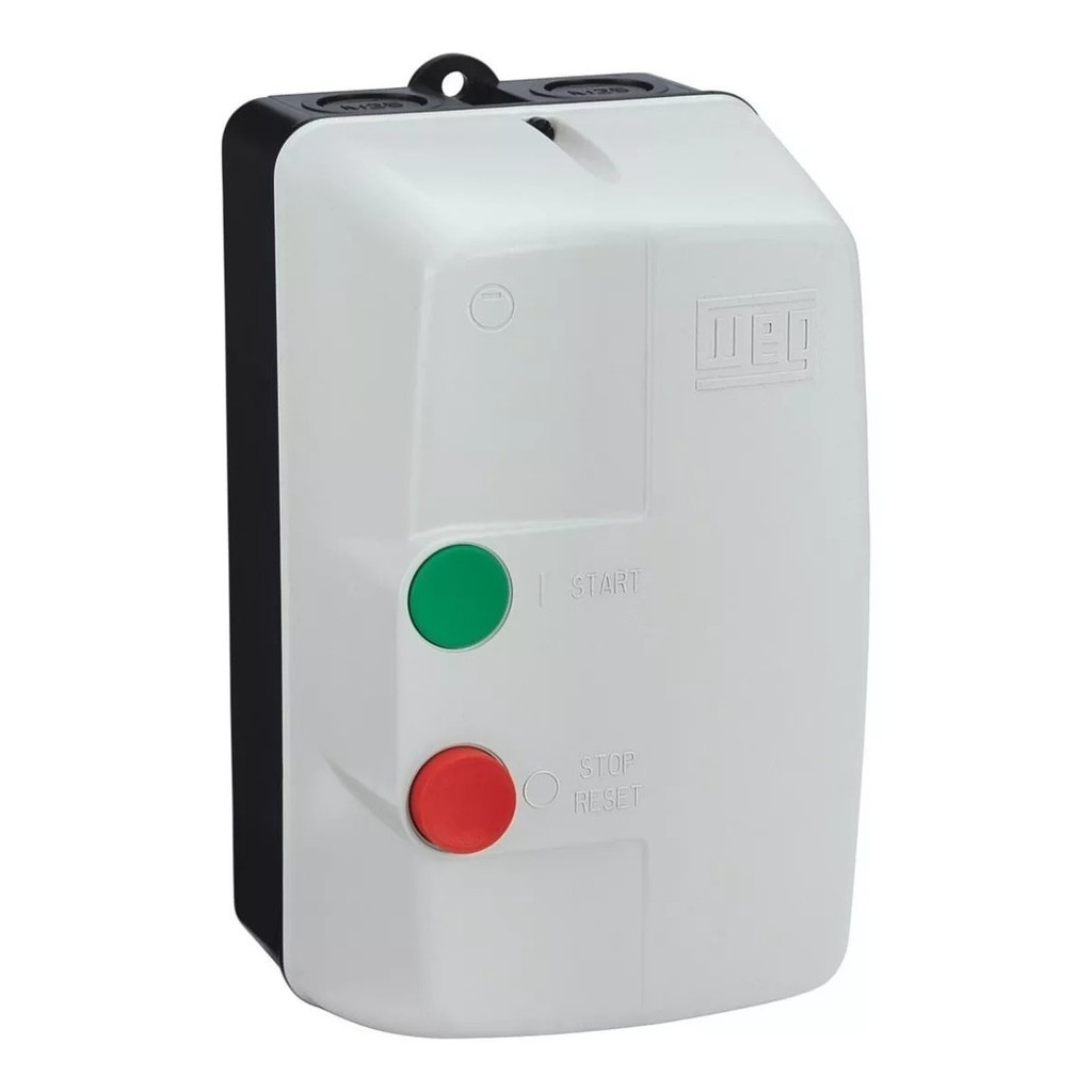 Chave de Partida Direta Monofásica WEG 2CV 220V 12A  PDWM04-2A/1.5NV25 - WEG