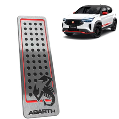 Descanso de Pé Pulse Abarth 22/.. - Aço Inox