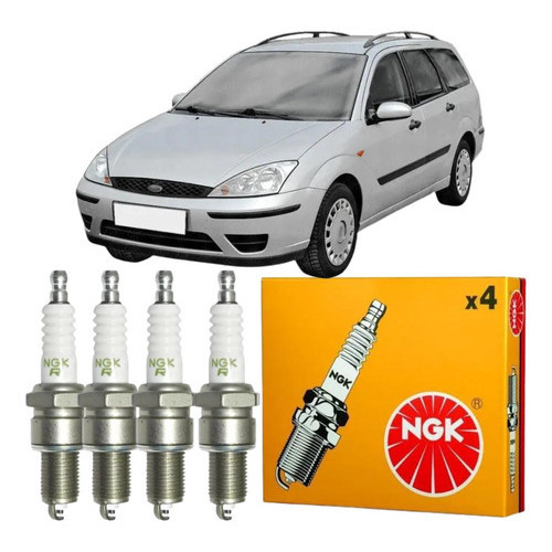 Jogo Vela Ignição Ford Focus 2.0 16v Zetec 2001 2005 em Oferta na Shopee