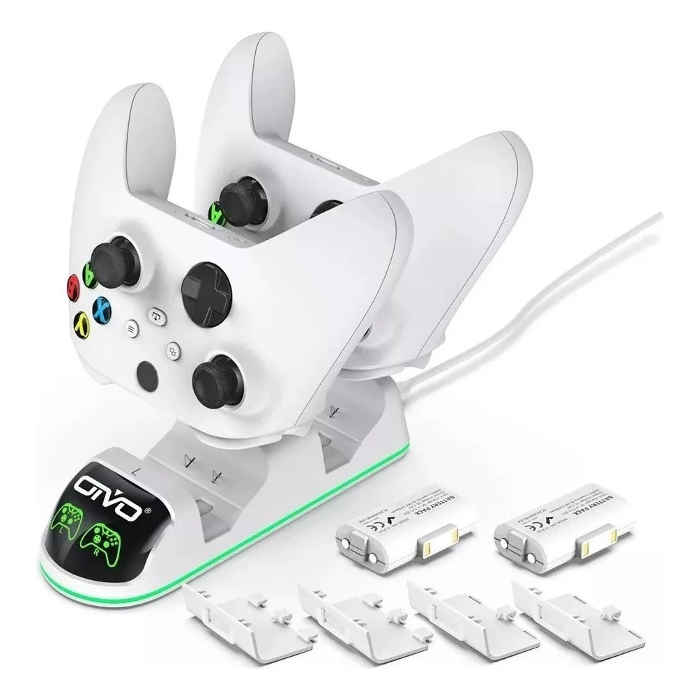 Kit Carregador Duplo Dock + 2 Bateria Xbox Series One X / S. em Oferta na Shopee
