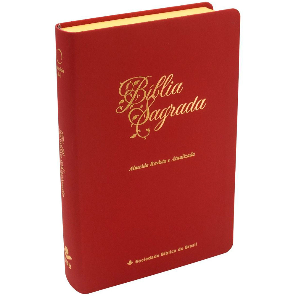 Bíblia Sagrada | ARA | Letra Gigante | Capa Vermelho Luxo