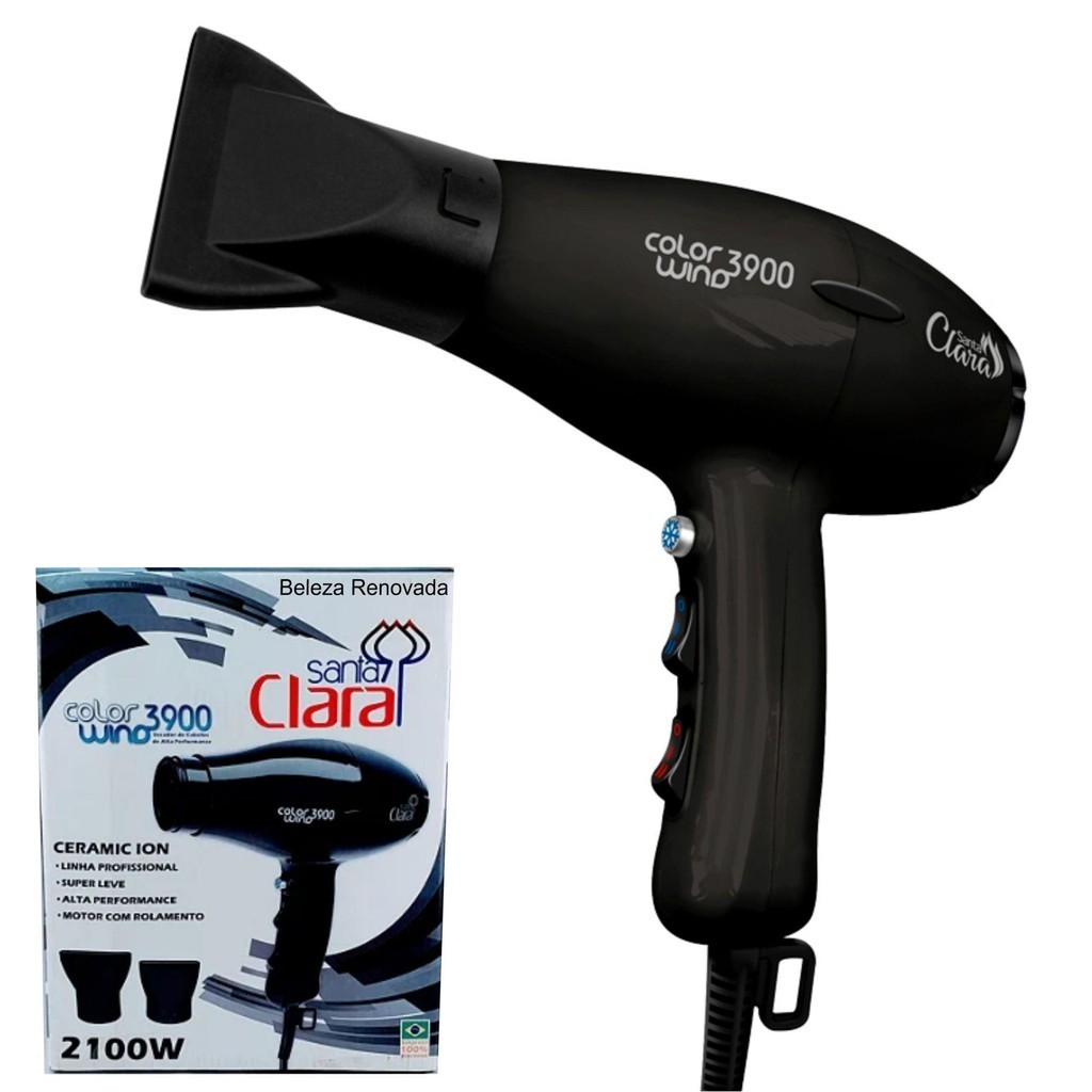 Secador De Cabelo Color Wind Plus 2100W Mega Bell