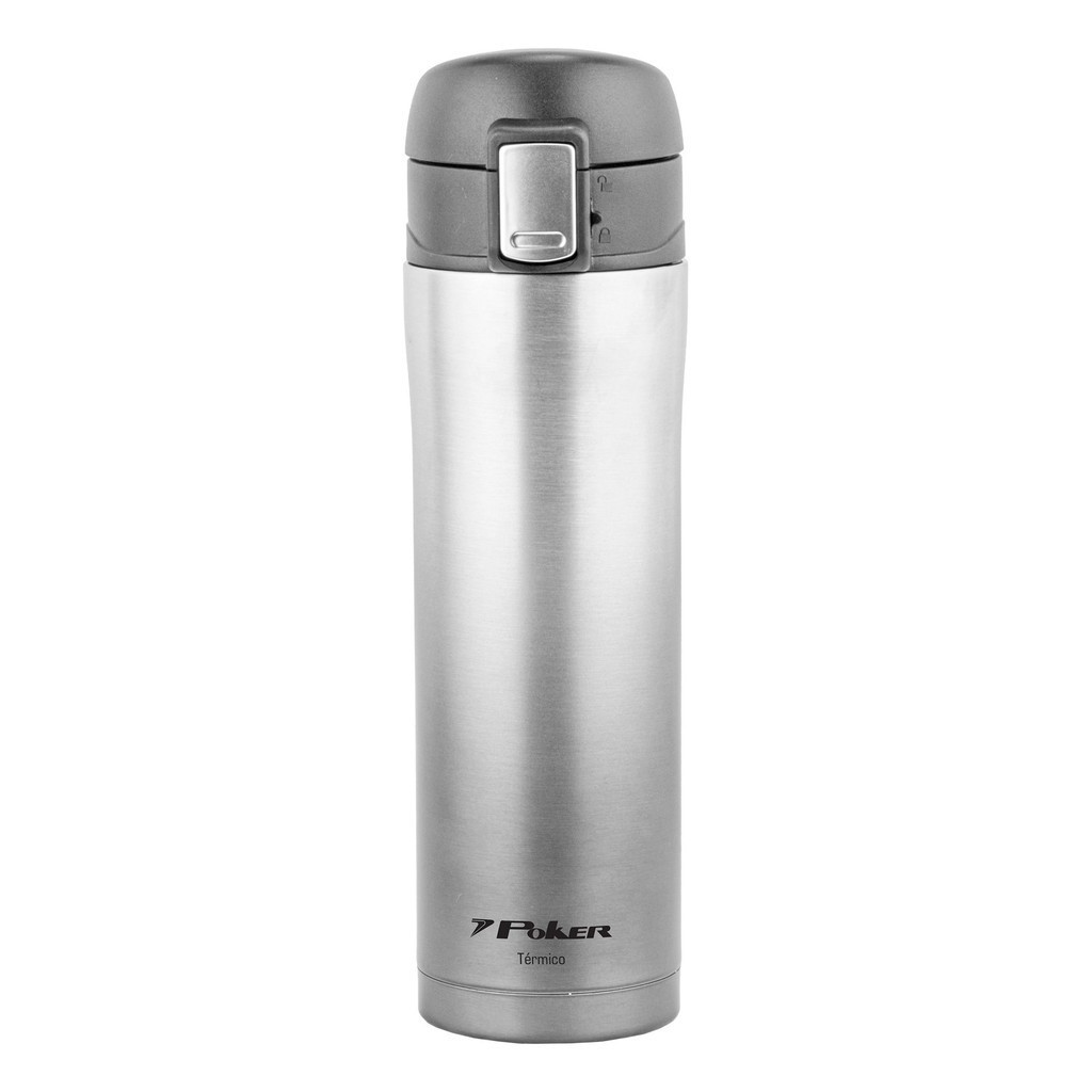 Squeeze Aço Inox Térmico 420 Ml 8hs-Quente e 15hs-Frio 09065