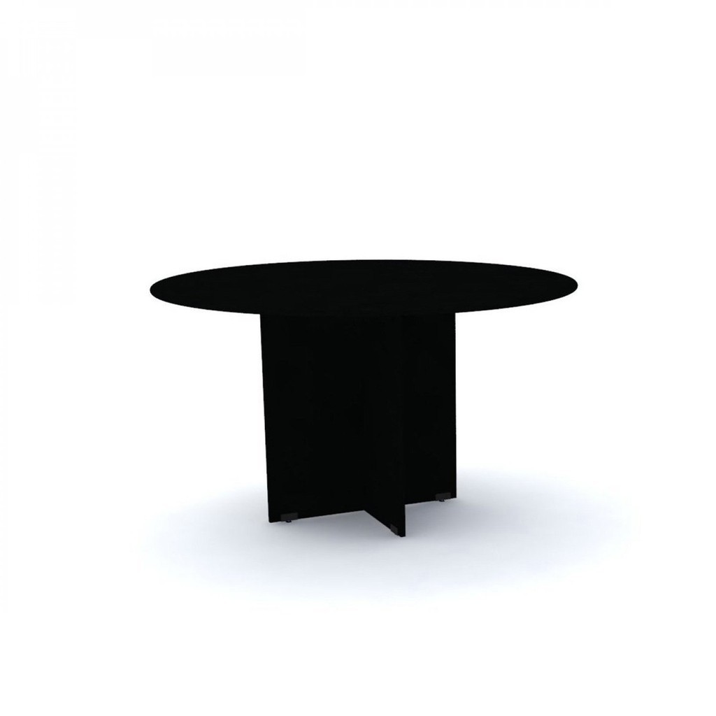 Mesa reunião Redonda Maxxi MX1000  Preto em Oferta na Shopee