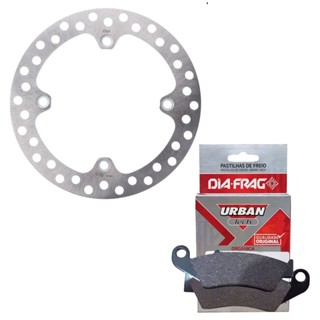 Disco de Freio Dianteiro Xre 300 Sem Abs 2009-2018 / Xre 300 Com Abs 2019 A 2024 + Pastilhas em Oferta na Shopee