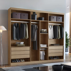 Closet Casal Maya 6 Gavetas 7 Prateleiras MDF Rufato