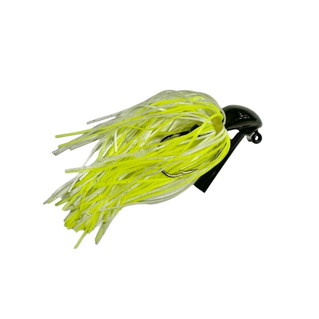 Jig Xuxinha Deyu Com Anti Enrosco Anzol 2/0 Vários Tamanhos Cor Amarelo