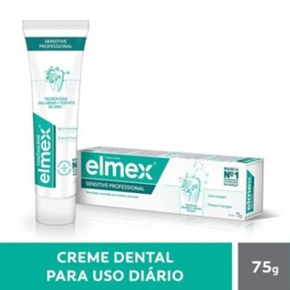 Creme Dental Elmex Sensitive Professional 75g em Oferta na Shopee