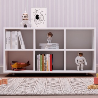 Nicho Organizador 6 Nichos Branco - Movelbras em Oferta na Shopee