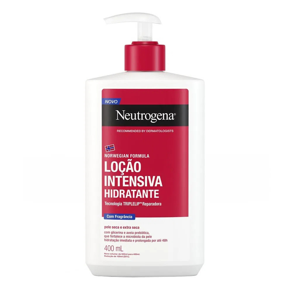 Loção Intensiva Hidratante Com Fragrâcia Norwegian Neutrogena 400Ml - Beauty