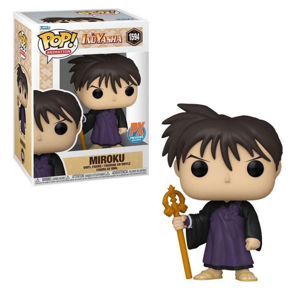 Boneco Funko Pop! Inuyasha - Miroku​ - Hobbies & Collections