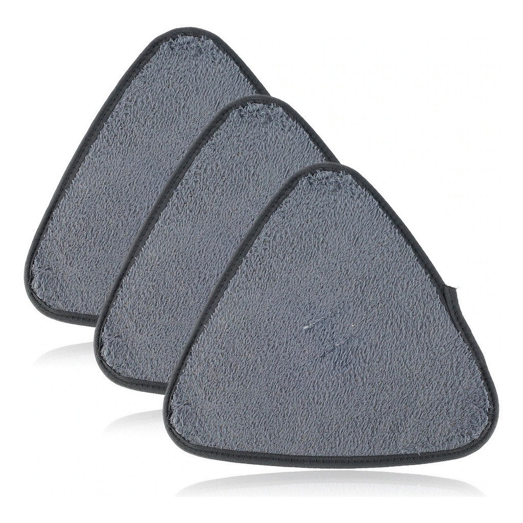 Refil Mop Triangular Esfregão 360 Rodo Giratório Lava Seca Microfibra Qualidade