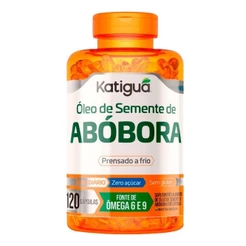 Óleo De Semente De Abóbora 1000Mg Com 120 Cápsulas