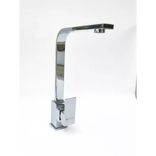 Torneira Cozinha Monocomando Misturador Quadrada Slim Luxo Para Cozinha Cromada