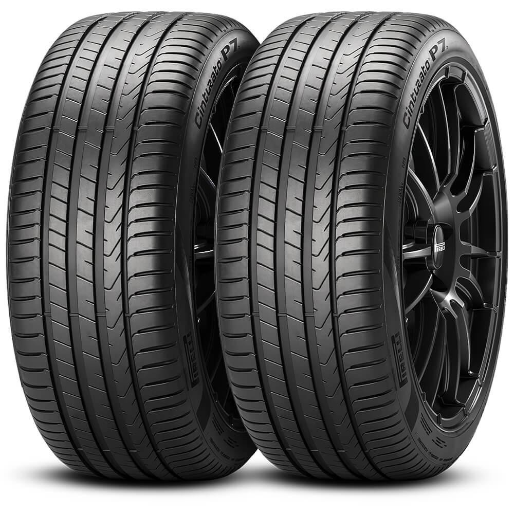 Kit 2 Pneu Pirelli Aro 17 225/50r17 98v Xl Cinturato P7 em Oferta na Shopee