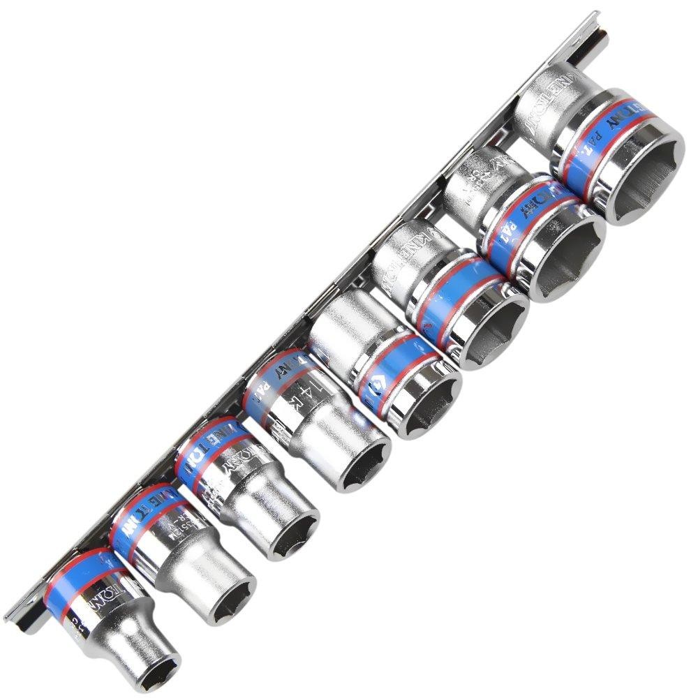 Jogo de Soquetes Sextavado 1/2 Pol. em Milímetro com 8 Peças em Oferta na Shopee