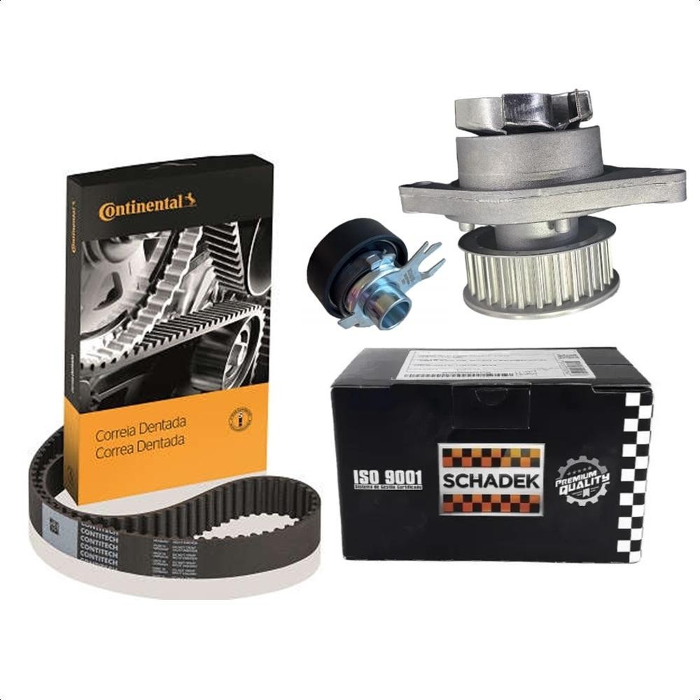 KIT CORREIA TENSOR BOMBA AGUA GOL/SAVEIRO/FOX 1.0/1.6 EA111