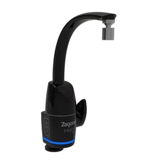 Torneira Eletrônica Zagonel  de Bnacada Prima  Black Touch  5500W Preta - 220V em Oferta na Shopee