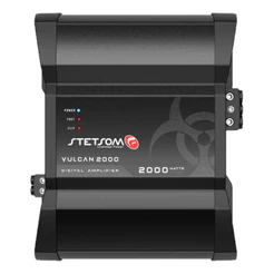 Módulo Amplificador Digital Stetsom Vulcan 2000 Watts Rms 1 Canal - 4 Ohms