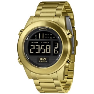 RELÓGIO X-WATCH MASCULINO DIGITAL DOURADO XMGSD003 PXKX em Oferta na Shopee