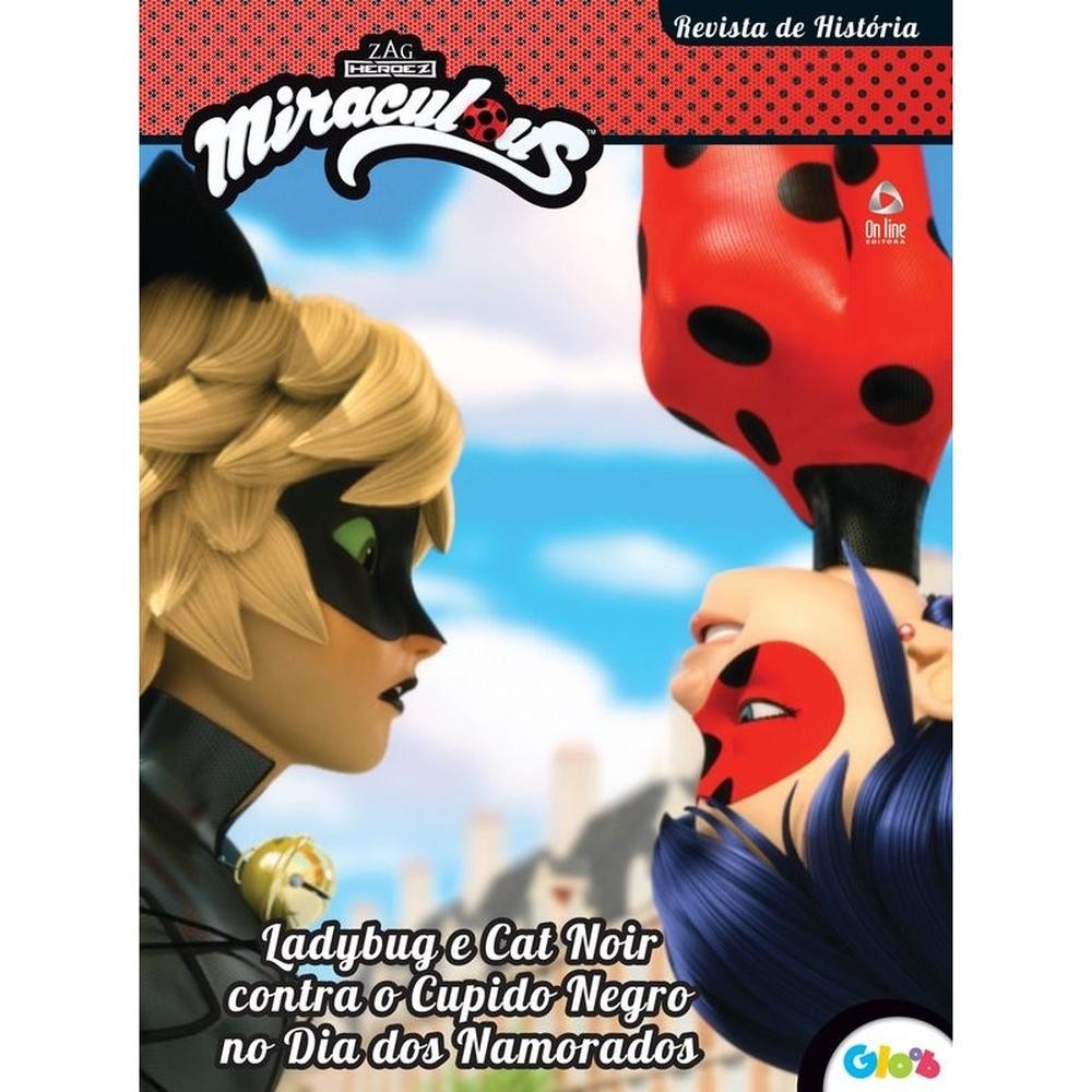 Miraculous Ladybug Revista De História em Oferta na Shopee