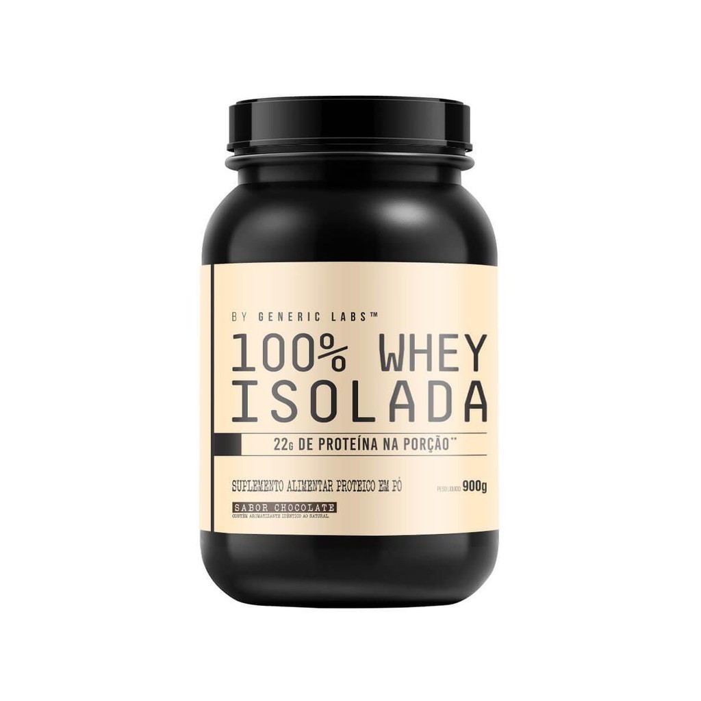 Whey Isolate (900g) Generic Labs — R$ 59,90 em Shopee