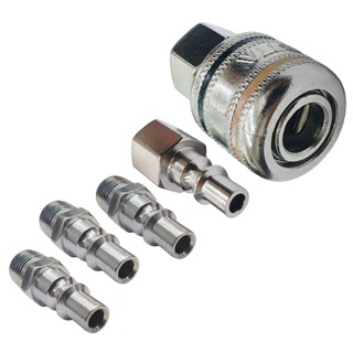 Jogo Engate Rápido 1/4 + 1 Pino Femea + 3 Pinos Macho em Oferta na Shopee