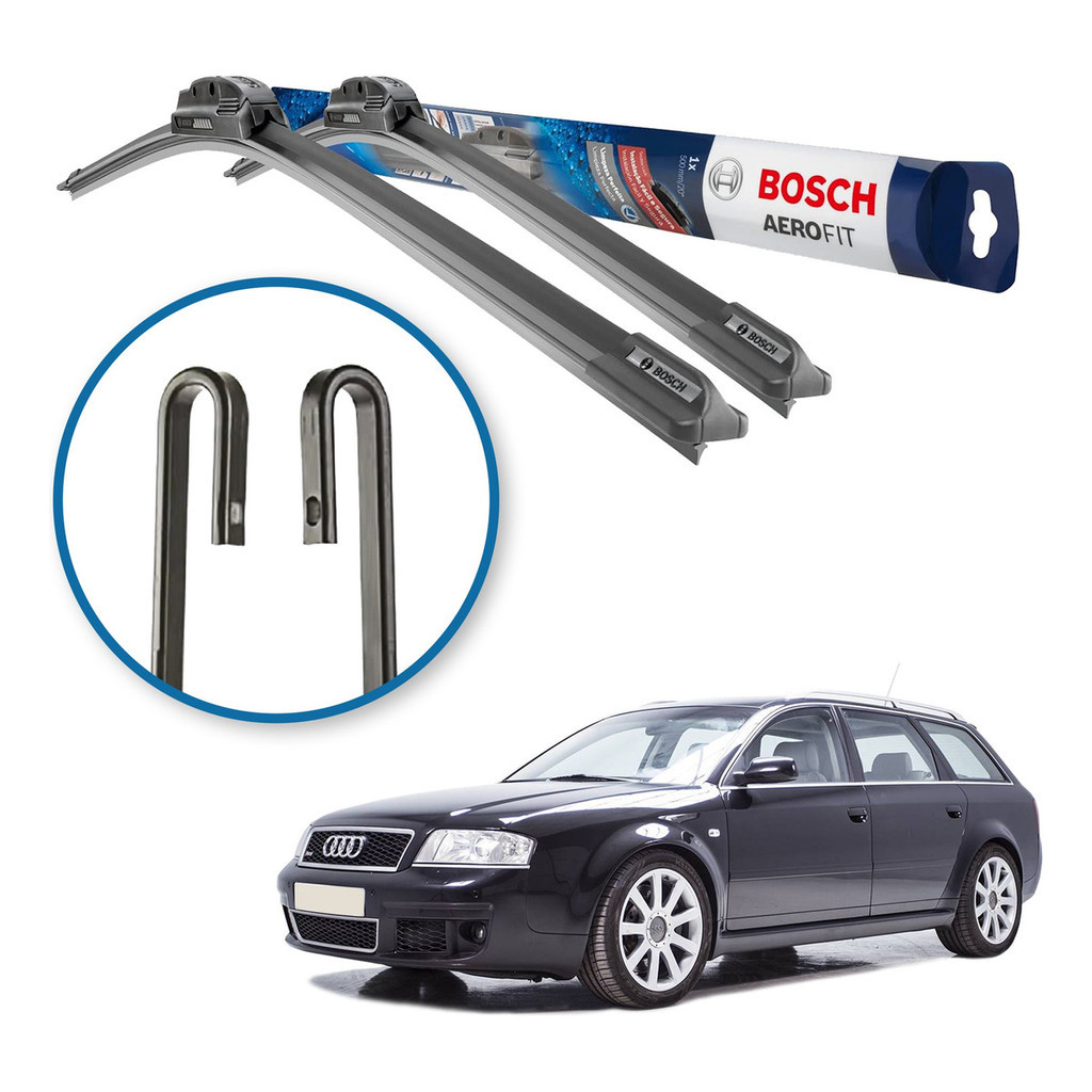 Palheta Limpador Parabrisa Original Bosch Audi Rs6 Avant 2002 a 2004