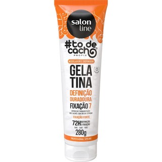 Gelatina Salon Line #todecacho Definição Duradoura 280g em Oferta na Shopee