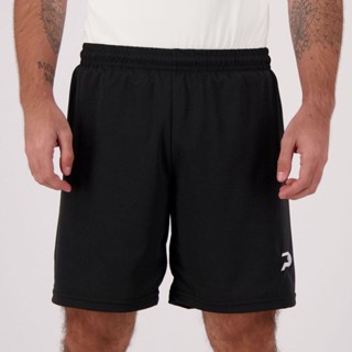 Calção Placar Esporte Deimos Preto em Oferta na Shopee