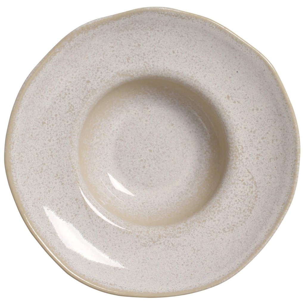 Porto Brasil Conjunto Com 4 Pratos De Massa Orgânico Latte Ø28X6,5Cm 450Ml - Home & Living