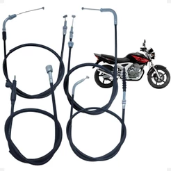 Kit Cabo De Acelerador A + B Velocimetro Embreagem Para Twister 250 Da 2001 2002 2003 Até 2008