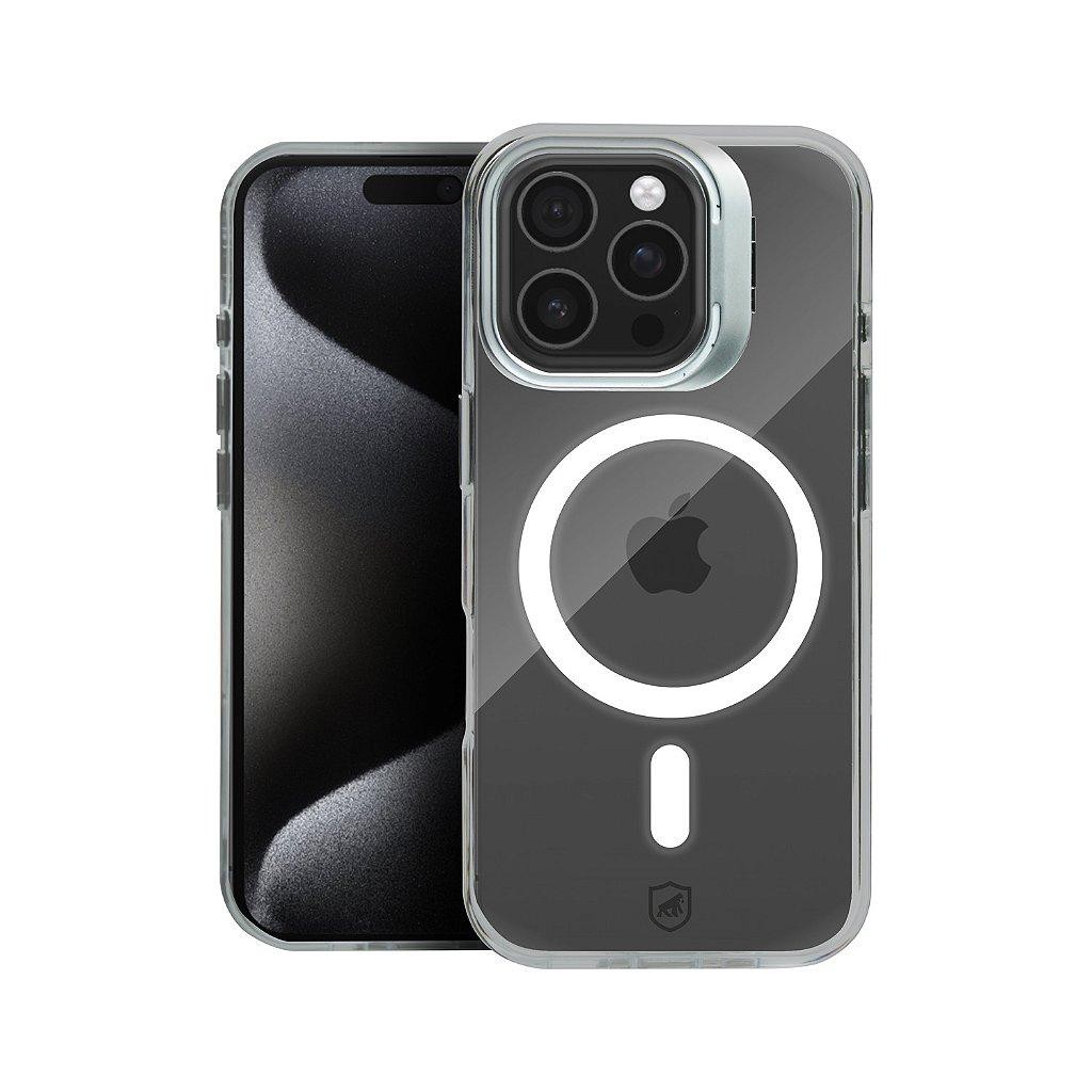Capa Case Capinha Transparente para iPhone 15 Pro Max MagSafe Crystal Acrílico NÃO AMARELA - Gshield em Oferta na Shopee